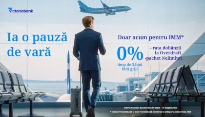 Vara fara griji cu creditul Overdraft pentru IMM de la Victoriabank!