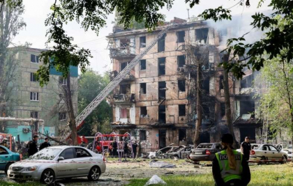 Ucraina: Atac masiv cu rachete rusesti asupra Krivoi Rog, cel putin 6 morti si 25 de raniti 