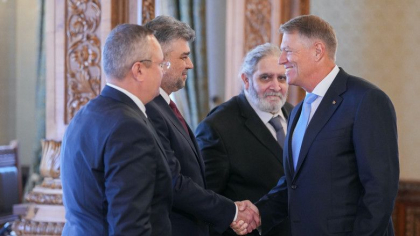Klaus Iohannis: „Nu este nicio surpriza, il desemnez pentru pozitia de prim-ministru desemnat al Romaniei pe Marcel Ciolacu” Klaus Iohannis: „Nu este nicio surpriza, il desemnez pentru pozitia de prim-ministru desemnat al Romaniei pe Marcel Ciolacu”