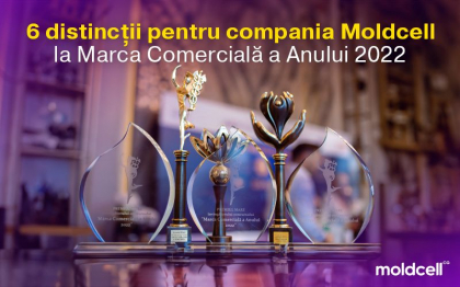 Compania Moldcell a fost premiata cu 6 distinctii la Marca Comerciala a Anului