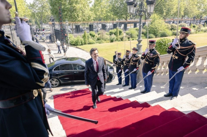Nicu Popescu s-a intalnit la Paris cu omologul sau francez: Au discutat despre parcursul european al Moldovei si progresele in implementarea celor noua recomandari 