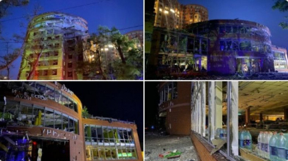 Rusii au atacat Odesa cu rachete Kalibr lansate din Marea Neagra. Trei morti, 13 raniti si numeroase cladiri distruse - FOTO/VIDEO