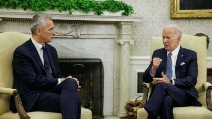 Biden i-a cerut lui Stoltenberg sa continue inca un an in fruntea NATO: „Presedintele american nu va accepta un 'nu'” Biden i-a cerut lui Stoltenberg sa continue inca un an in fruntea NATO: „Presedintele american nu va accepta un 'nu'”