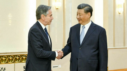 China s-a impacat cu SUA. Ce a spus presedintele Xi Jinping dupa intalnirea neprogramata cu secretarul de stat Blinken