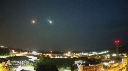 „Era mai stralucitor decat luna plina”. Ce s-a vazut noaptea, pe cerul Cehiei