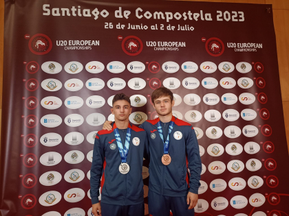 Argint si bronz pentru Republica Moldova la Campionatul European de Lupte Libere Under-20 Argint si bronz pentru Republica Moldova la Campionatul European de Lupte Libere Under-20