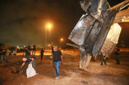 Israelul si-a trimis avioanele de razboi sa loveasca tinte din Siria