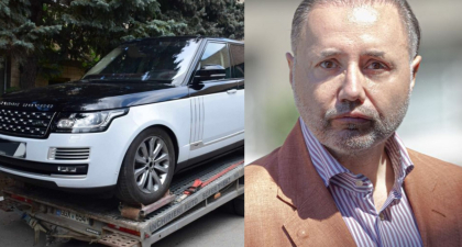 Cristian Rizea ramane fara masina sa de lux din Moldova. Bolidul de circa 2,7 milioane de lei - preluat in administrarea ARBI - FOTO 