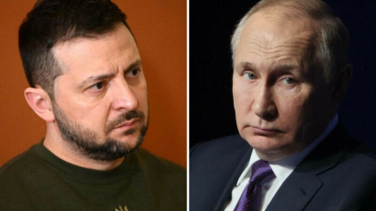 Zelenski l-a facut „slab” pe Putin si crede ca puterea presedintelui rus se „prabuseste”: „Vedem ca nu controleaza totul” Zelenski l-a facut „slab” pe Putin si crede ca puterea presedintelui rus se „prabuseste”: „Vedem ca nu controleaza totul”