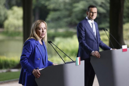 Premierii din Italia si Polonia cer „inchiderea frontierelor externe ale UE” pentru a combate migratia Premierii din Italia si Polonia cer „inchiderea frontierelor externe ale UE” pentru a combate migratia