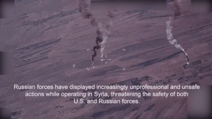 Cum au „hartuit” avioanele rusesti Suhoi trei drone americane Reaper deasupra Siriei - VIDEO