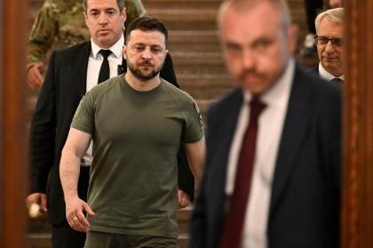 Zelenski se intalneste cu Erdogan, in ajunul implinirii a 500 de zile de razboi Zelenski se intalneste cu Erdogan, in ajunul implinirii a 500 de zile de razboi