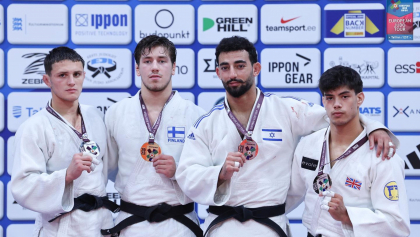 Judocanul Adrian Veste a cucerit medalia de argint la Cupa Europei de la Tallinn - FOTO 