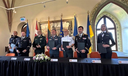 Delegatia Politiei Republicii Moldova si a altor patru state au semnat la Vilnius un acord de colaborare. Care este scopul acestuia - FOTO