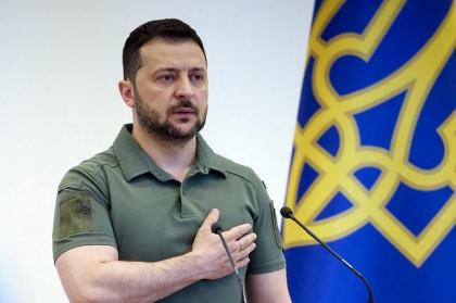 Zelenski afirma ca Rusia „desfasoara toate resursele posibile” impotriva trupelor din est si sud - VIDEO Zelenski afirma ca Rusia „desfasoara toate resursele posibile” impotriva trupelor din est si sud - VIDEO
