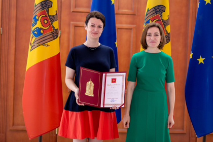 Ecaterina Casinge, sefa de cabinet a Maiei Sandu, va deveni purtatoarea de cuvant a presedintelui Consiliului European, Charles Michel Ecaterina Casinge, sefa de cabinet a Maiei Sandu, va deveni purtatoarea de cuvant a presedintelui Consiliului European, Charles Michel
