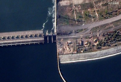 Guvernul ucrainean vrea sa reconstruiasca hidrocentrala Kahovka in doi ani de zile