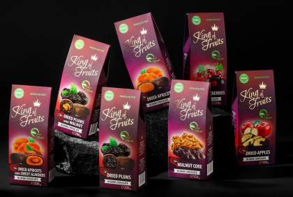 King of Fruits: Compania noua care imbina fructele uscate natural si ciocolata neagra belgiana intr-un deliciu vegan