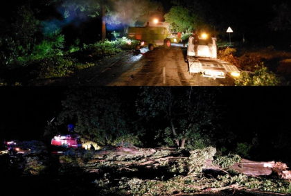 Ploile torentiale de ieri au facut prapad in mai multe raioane din tara: copaci cazuti peste drumuri si masini si localitati fara lumina. Salvatorii IGSU au efectuat peste 100 de interventii - FOTO Ploile torentiale de ieri au facut prapad in mai multe raioane din tara: copaci cazuti peste drumuri si masini si localitati fara lumina. Salvatorii IGSU au efectuat peste 100 de interventii - FOTO
