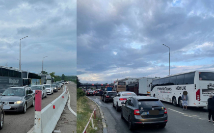 Fluxul calatorilor si a mijloacelor de transport de la vama Leuseni - Albita a revenit la normal. Circulatie - degajata Fluxul calatorilor si a mijloacelor de transport de la vama Leuseni - Albita a revenit la normal. Circulatie - degajata
