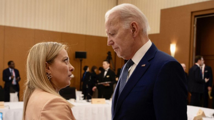 Joe Biden se intalneste cu Giorgia Meloni la Casa Alba pentru a discuta despre Ucraina si China