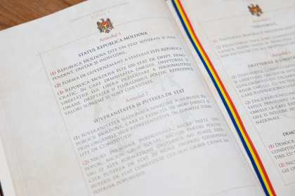 Igor Grosu, la 29 de ani de la adoptarea Constitutiei -  legea suprema a tarii: „Trebuie sa ne continuam calea europeana, sa fim fermi in aceasta alegere si sa ne tinem impreuna, ca un stat unitar si indivizibil”
