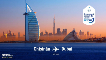 Chisinau - Dubai: Zboruri directe cu FLYONE Chisinau - Dubai: Zboruri directe cu FLYONE