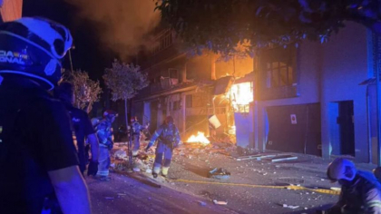 Explozie puternica intr-un oras din Spania. O persoana a murit, alte 14 sunt ranite