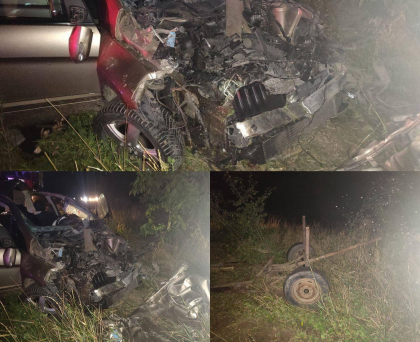 Accident teribil intre o masina si o caruta, la Cimislia. Soferul a murit pe loc - FOTO
Accident teribil intre o masina si o caruta, la Cimislia. Soferul a murit pe loc - FOTO