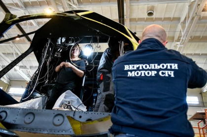 Zelenski: Rachete rusesti au vizat producatorul de avioane Motor Sich Zelenski: Rachete rusesti au vizat producatorul de avioane Motor Sich