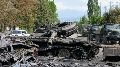 Ziua in care Putin a inceput sa invadeze tarile vecine. Razboiul scurt, dar sangeros, intre Rusia si Georgia - FOTO Ziua in care Putin a inceput sa invadeze tarile vecine. Razboiul scurt, dar sangeros, intre Rusia si Georgia - FOTO