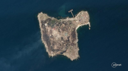 Ucrainenii nu-i lasa pe rusi sa uite ca au ramas fara Insula Serpilor. Ce au facut garzile de frontiera - VIDEO