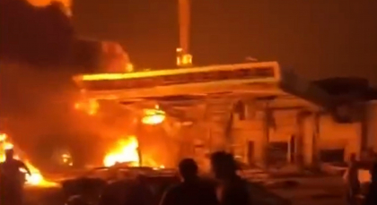  Explozie puternica la o benzinarie din Rusia: Cel putin 25 morti, printre care si copii, 66 de raniti - VIDEO 