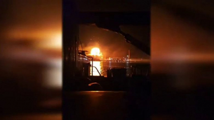Explozii la granita Romaniei. Rusia a atacat masiv cu drone porturile dunarene Reni si Izmail, din Ucraina - FOTO/VIDEO
Explozii la granita Romaniei. Rusia a atacat masiv cu drone porturile dunarene Reni si Izmail, din Ucraina - FOTO/VIDEO