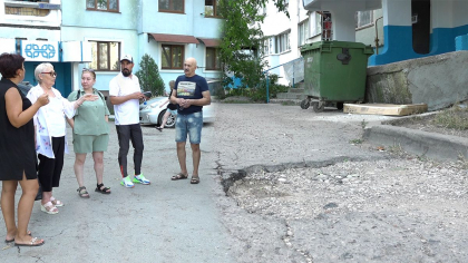 Locatarii unui bloc din Balti, suparati pe autoritatile publice locale - VIDEO