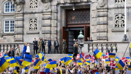 Zelenski, vizita in Danemarca. Mesaj in fata unei multimi: „Rusia va pierde acest razboi” Zelenski, vizita in Danemarca. Mesaj in fata unei multimi: „Rusia va pierde acest razboi”