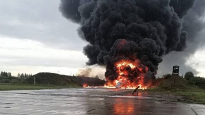 Ucrainenii au reusit sa distruga primul bombardier nuclear strategic al Rusiei, intr-un atac cu drone asupra unei baze aeriene