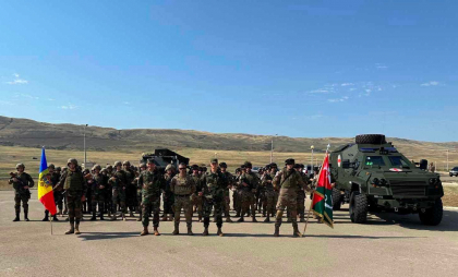 Militarii Armatei Nationale participa la exercitiul multinational „Agile Spirit 2023”, organizat in Georgia. Care este scopul exercitiului - FOTO Militarii Armatei Nationale participa la exercitiul multinational „Agile Spirit 2023”, organizat in Georgia. Care este scopul exercitiului - FOTO