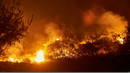 Stramtoarea Dardanele, inchisa din cauza incendiilor de padure. Zeci de nave au ramas blocate