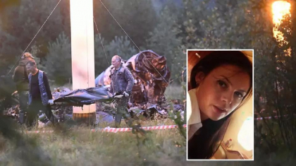Cine era singura femeie de la bordul avionului in care a murit Prigojin. Kristina Raspopova a trimis un mesaj rudelor inainte de decolare