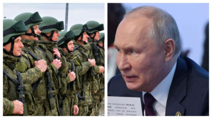 Putin isi intareste armata. Rusia mobilizeaza aproximativ 700 de soldati pe zi