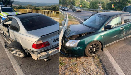 O persoana a ajuns la spital dupa ce soferul unui BMW a provocat un accident la Straseni si a fugit de la locul faptei - FOTO O persoana a ajuns la spital dupa ce soferul unui BMW a provocat un accident la Straseni si a fugit de la locul faptei - FOTO