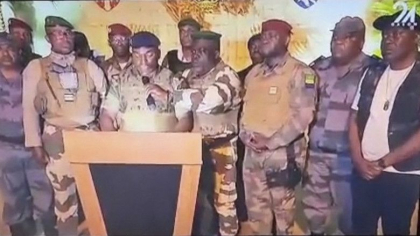 Lovitura de stat in Gabon. Armata transmite ca l-a indepartat pe presedintele ales Ali Bongo si ca a preluat puterea Lovitura de stat in Gabon. Armata transmite ca l-a indepartat pe presedintele ales Ali Bongo si ca a preluat puterea