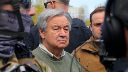 Secretarul general al ONU spune ca nu se asteapta la pace in Ucraina prea curand