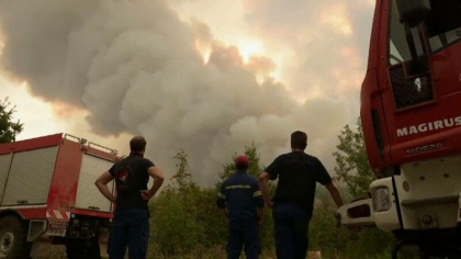 Grecii nu reusesc sa aduca sub control incendiul de la granita cu Turcia. Valvataia a distrus deja 81 de mii de hectare Grecii nu reusesc sa aduca sub control incendiul de la granita cu Turcia. Valvataia a distrus deja 81 de mii de hectare