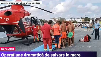 Un moldovean, la un pas sa se inece, in Mangalia. Medicii au reusit sa-l resusciteze - VIDEO