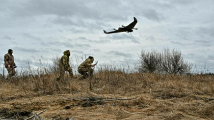 Rusia anunta ca a doborat doua drone ucrainene deasupra regiunii Kursk si a Marii Negre