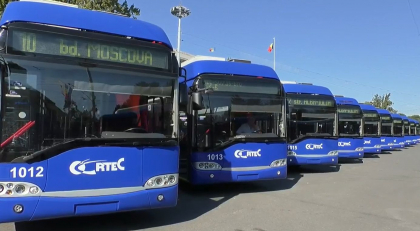 Zece troleibuze - lansate pe trei rute din capitala. De unde au fost procurate si cat au costat acestea - VIDEO