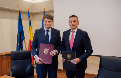 Ministrul Infrastructurii si Dezvoltarii Regionale, Andrei Spinu, s-a intalnit cu omologul sau roman, la Bucuresti - FOTO Ministrul Infrastructurii si Dezvoltarii Regionale, Andrei Spinu, s-a intalnit cu omologul sau roman, la Bucuresti - FOTO