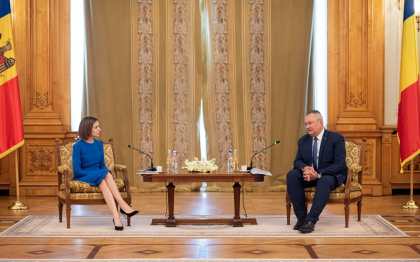 Maia Sandu, vizita la Bucuresti: „Romania este cel mai important avocat al Moldovei in discutiile cu institutiile europene si alte state membre pentru aderarea republicii noastre la UE” Maia Sandu, vizita la Bucuresti: „Romania este cel mai important avocat al Moldovei in discutiile cu institutiile europene si alte state membre pentru aderarea republicii noastre la UE”